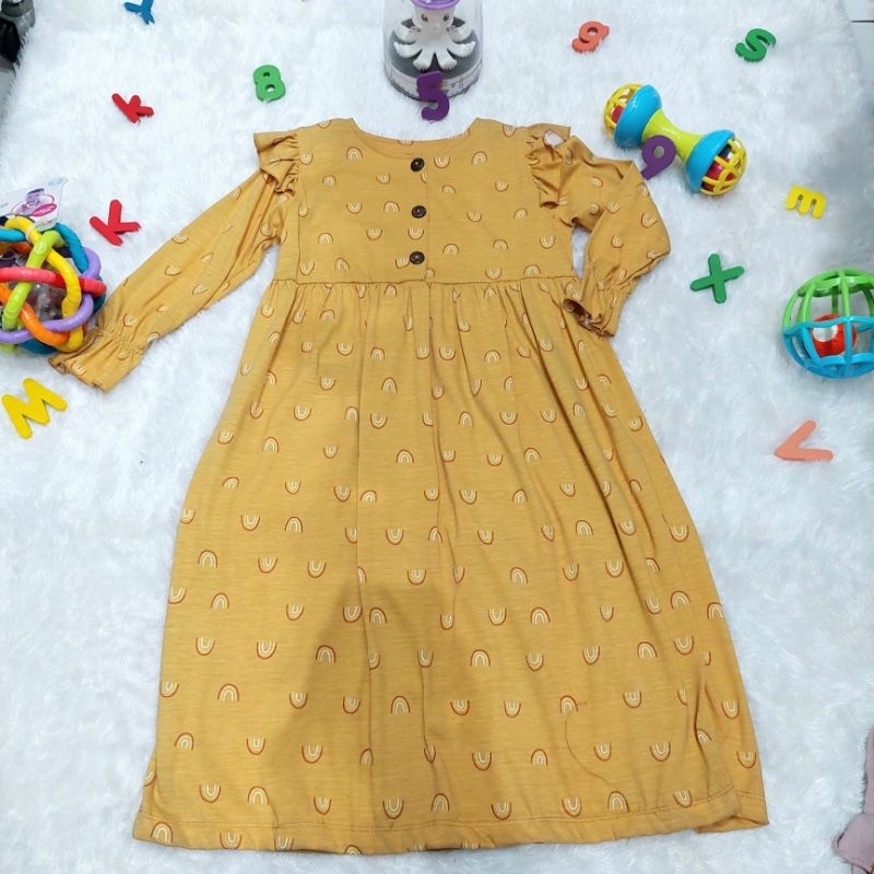 Baju Muslim Anak Cewek Untuk 1-3 Tahun