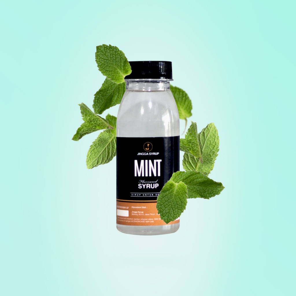 

JINGGA Mint Syrup 100ml - Sirup Flavor Mint Untuk Mojito Mocktail Cocktail