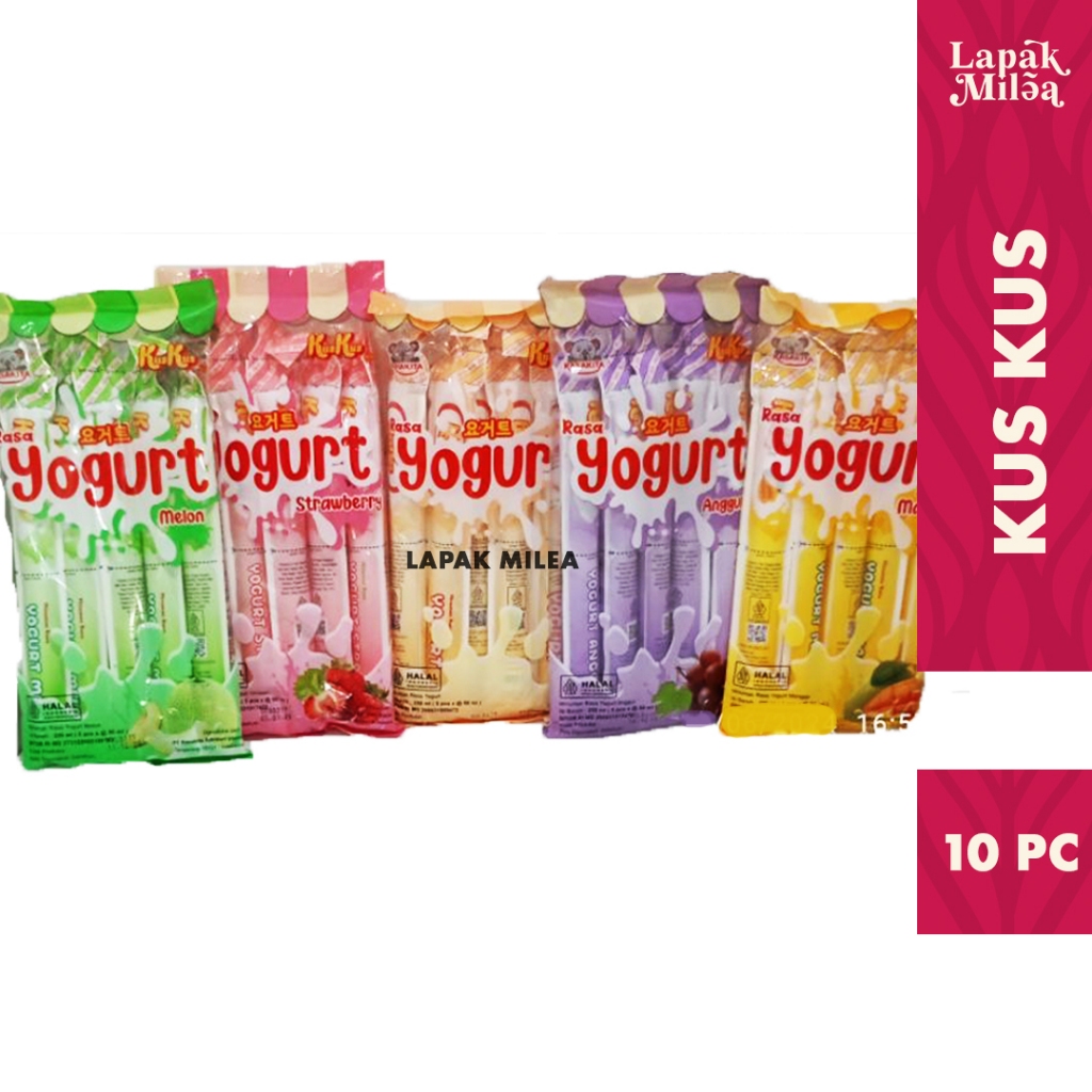 

Yogurt Jelly Kus Kus Isi 10 pc Aneka Rasa Buah