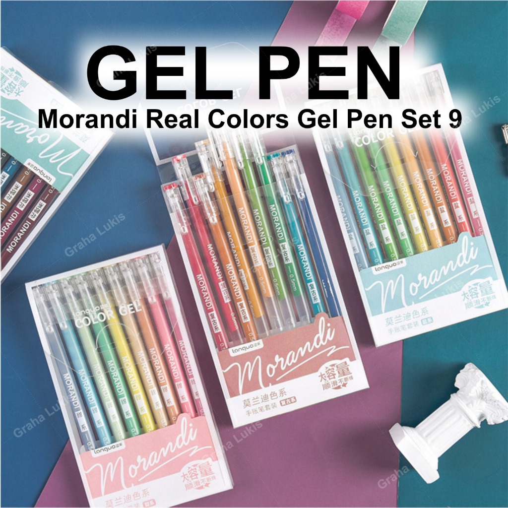 

ATK9 Languo Real Colors Gel Pen Set 9