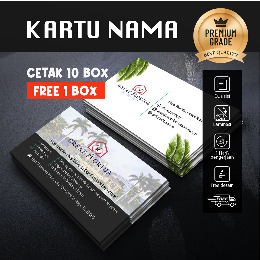 

Cetak Kartu Nama / Kartu Ucapan / Business Card