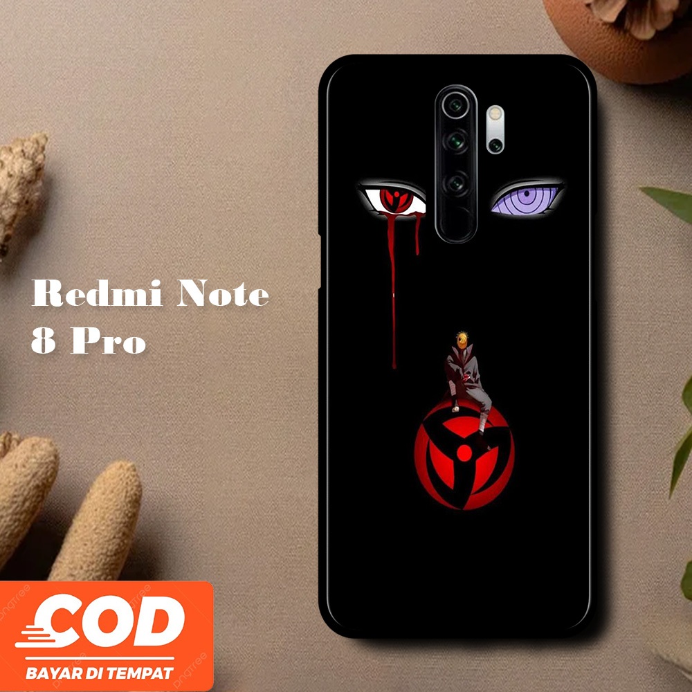[A30] CASING UCHIHA SASUKE REDMI NOTE 8 PRO CASE HANDPHONE REDMI NOTE 8 PRO CASING KEREN VIRAL CASE 
