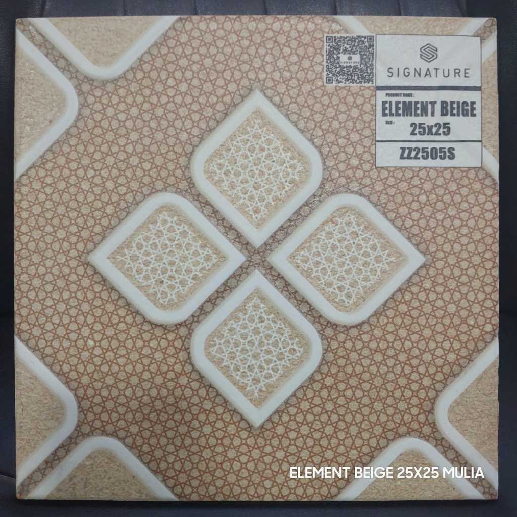 Keramik Lantai Kamar Mandi Mulia Signature 25X25