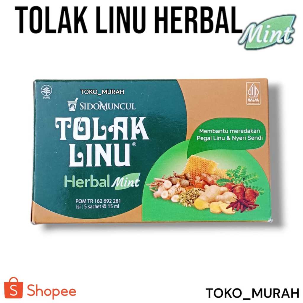 

Tolak Linu Mint Herbal isi 5 Sachet Sido Muncul