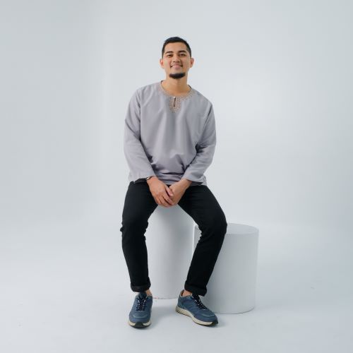 LATIF 08 BAJU KOKO DEWASA LENGAN PENDEK / PANJANG BY ALTHAFF