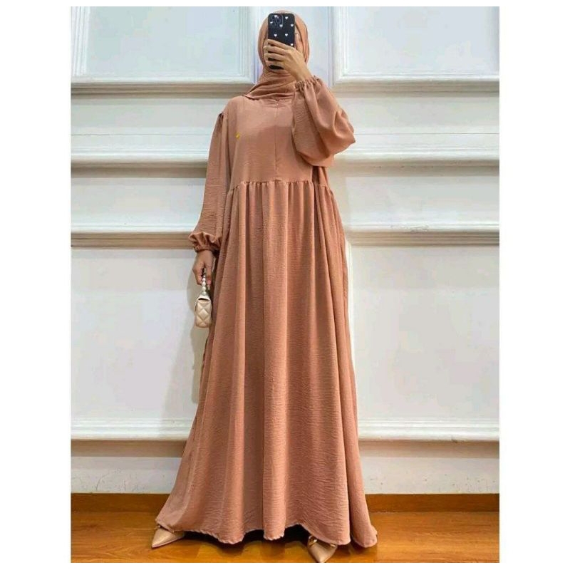 GAMIS SYIFA SET HIJAB//GAMIS SYIFA MURAH