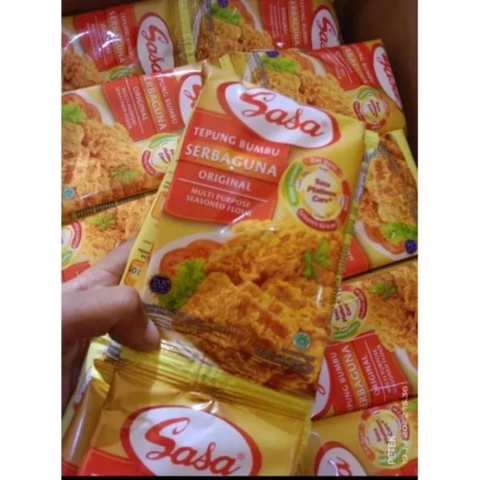 

Sasa Tepung Serbaguna Original 32g 1 Renceng 10 Pcs