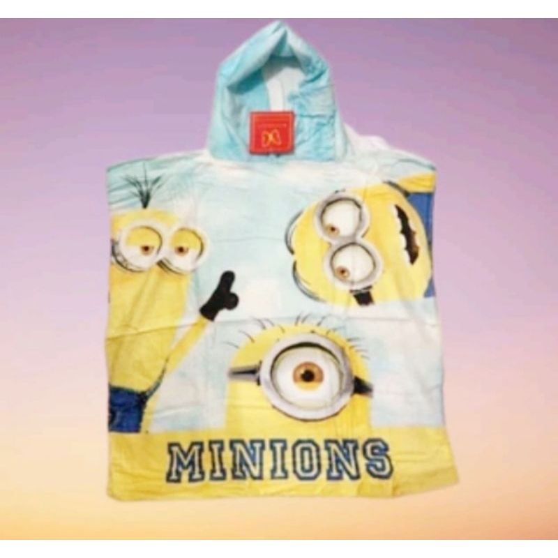 handuk renang anak minion kimono renang anak minions handuk renang anak frozen handuk renang karakte