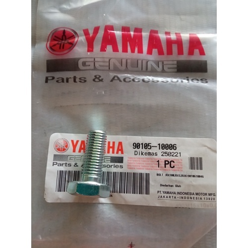 Baut Komstir Segitiga atas Rx King (90105-10006) Asli Yamaha
