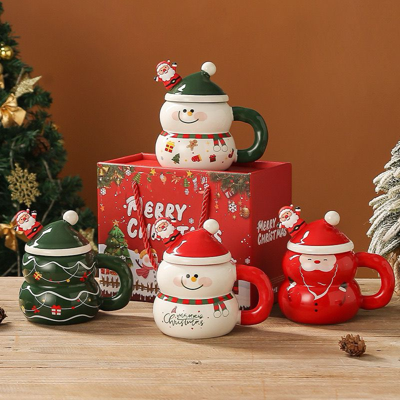 

Hampers Gelas Keramik Motif Pohon Topi Natal / Hadiah Gift Natal Xmas Christmas Birthday