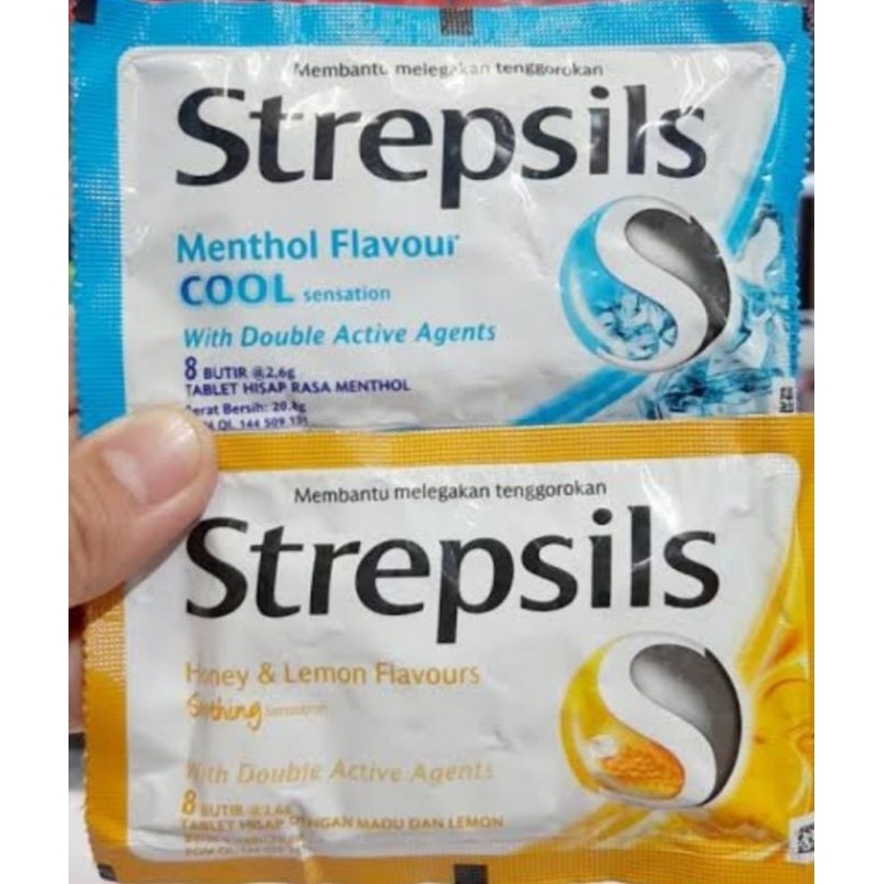 

Strepsils Hisap 20,8 gram (8 butir @2,6 gram)