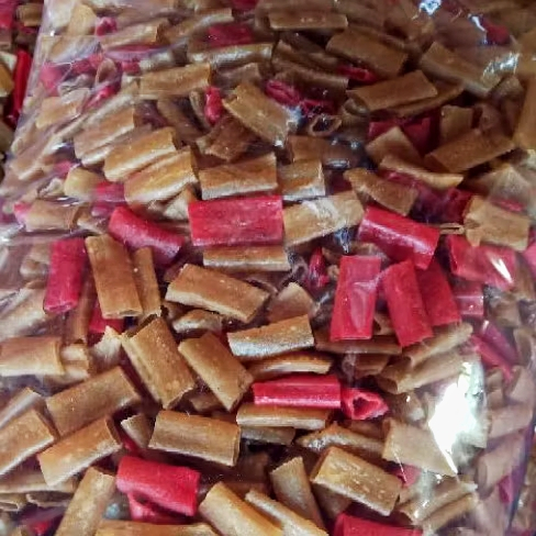 

1000gr Kerupuk Impala mentah merah putih, panjang dan pendek