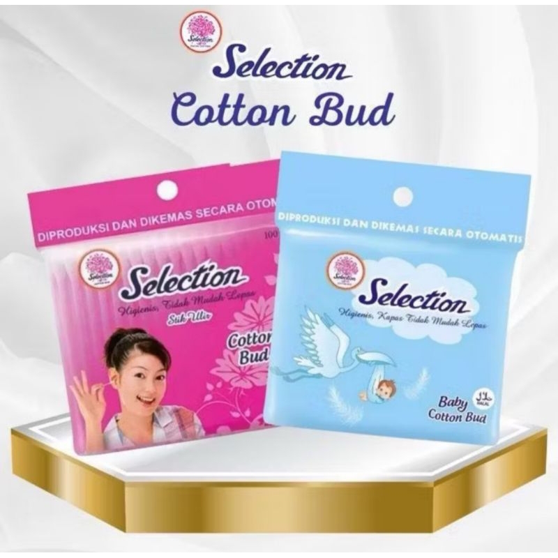 CottonBud Selection 100s | CottonBud Selection 180s | CottonBud Baby Selection | CottonBud Pembersih