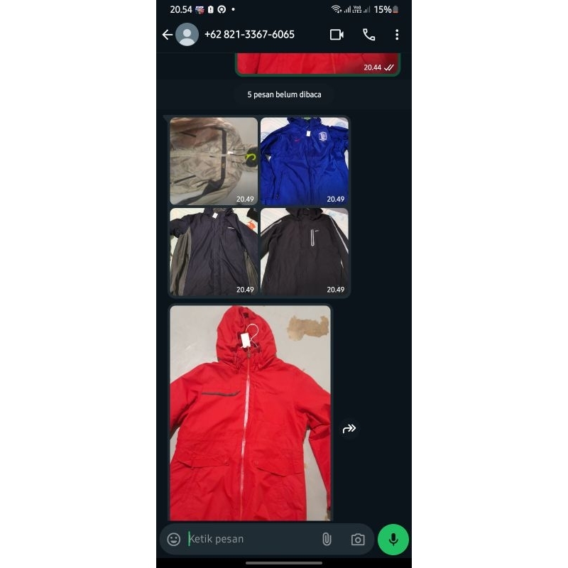 borongan jaket outdoor