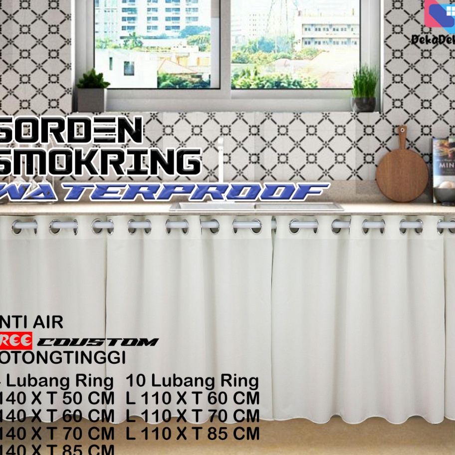 Gorden Kolong Dapur Anti AirWateroof ring