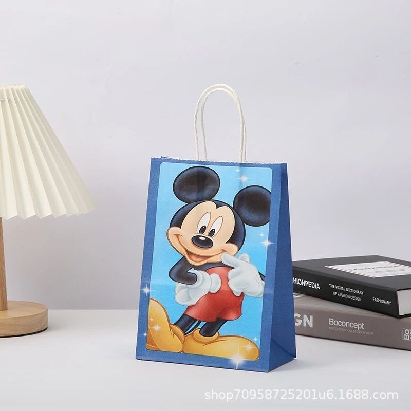 

Satuan- Paperbag Mickey Minnie Mouse/ Paperbag kartun gift souvenir ultah birthday anak