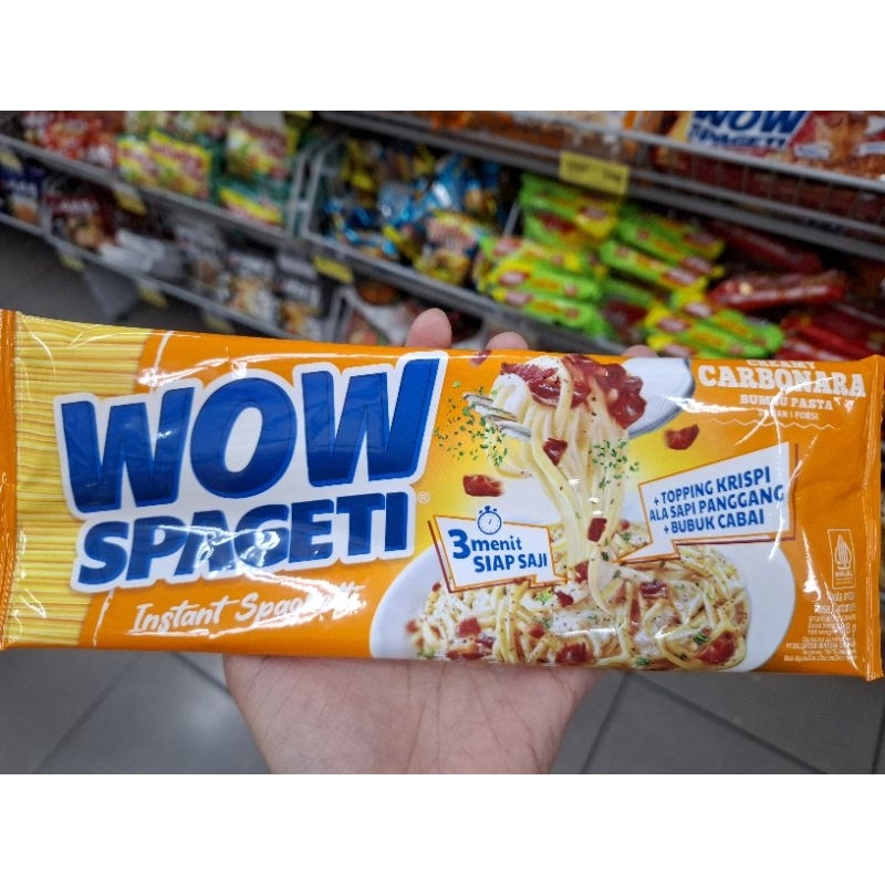

WOW spagethi carbonara per 2 pcs