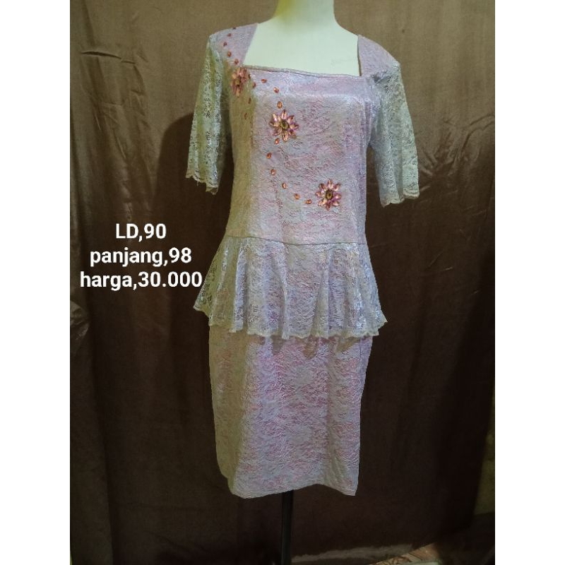 DRESS BRUKAT/DRESS PESTA/DRESS SPAN/DRESS PESTA