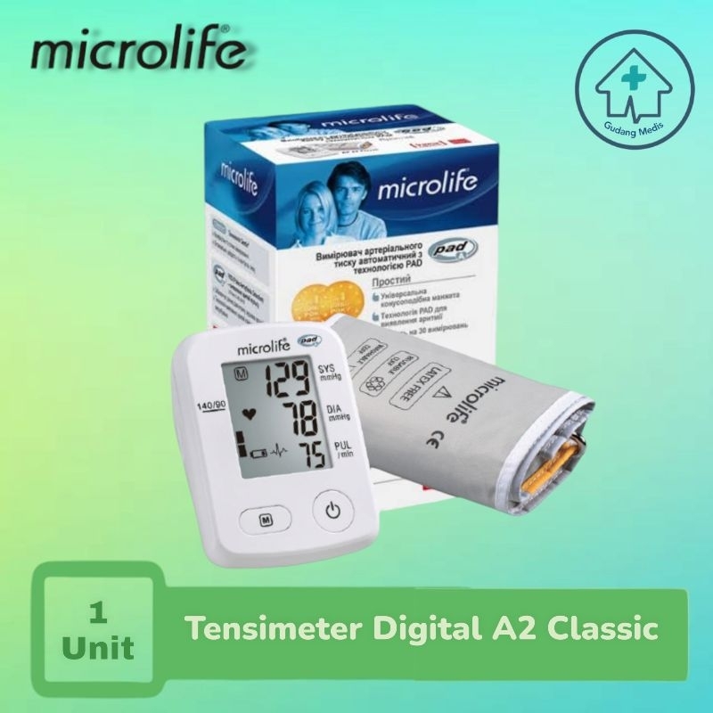 Tensimeter Digital Microlife BP A2 Classic  Tensi Digital Microlife A2 Classic