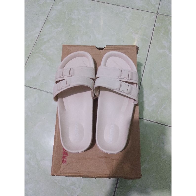 Sandal Wanita / Sandal Remaja / Sandal Wedges Model Selop / Bata Comfit BATA Original