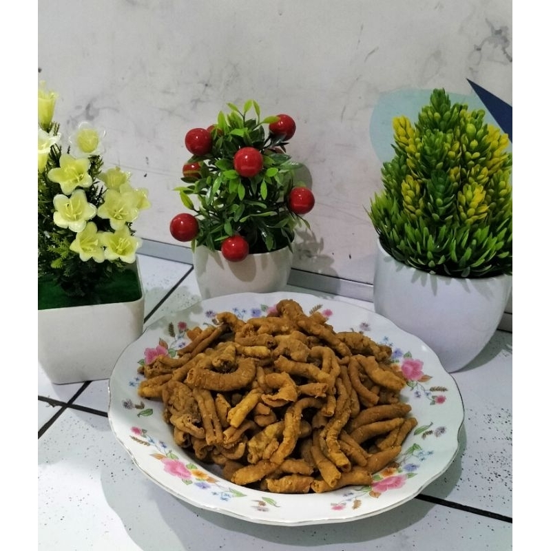 

KRIPIK USUS Pengganti Lauk tergurih