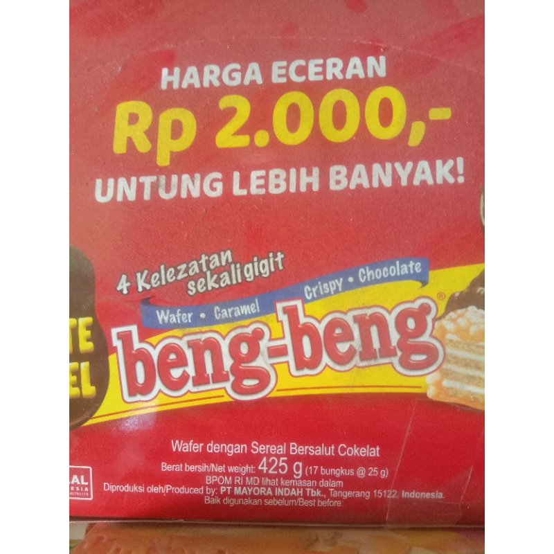 

Beng-Beng 2000 ekstra cocolate & caramel