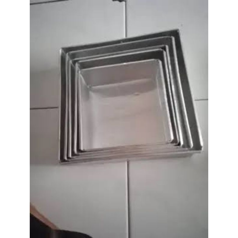 Loyang Kotak Persegi / Loyang Kue Tart / Loyang Kue Lapis.
