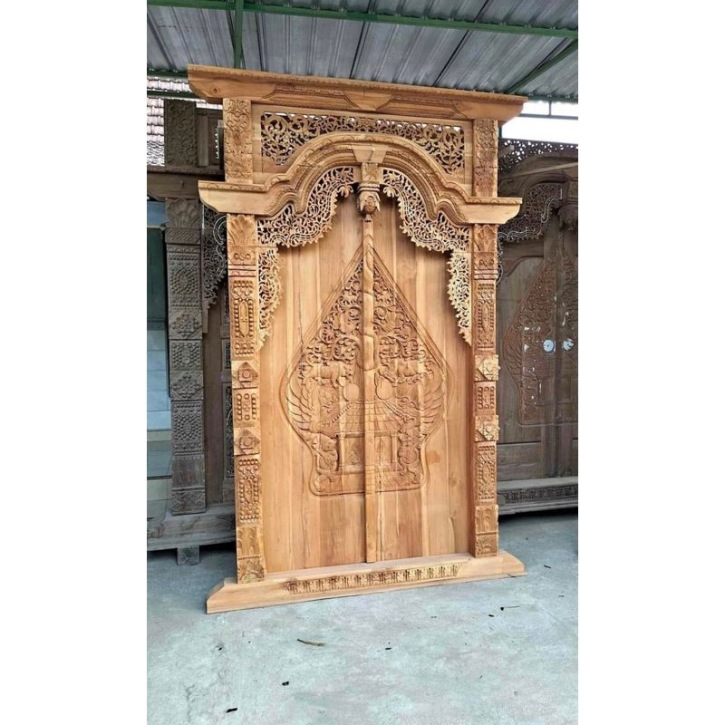 Pintu Gebyok Jati/Pintu Gebyok Jati full