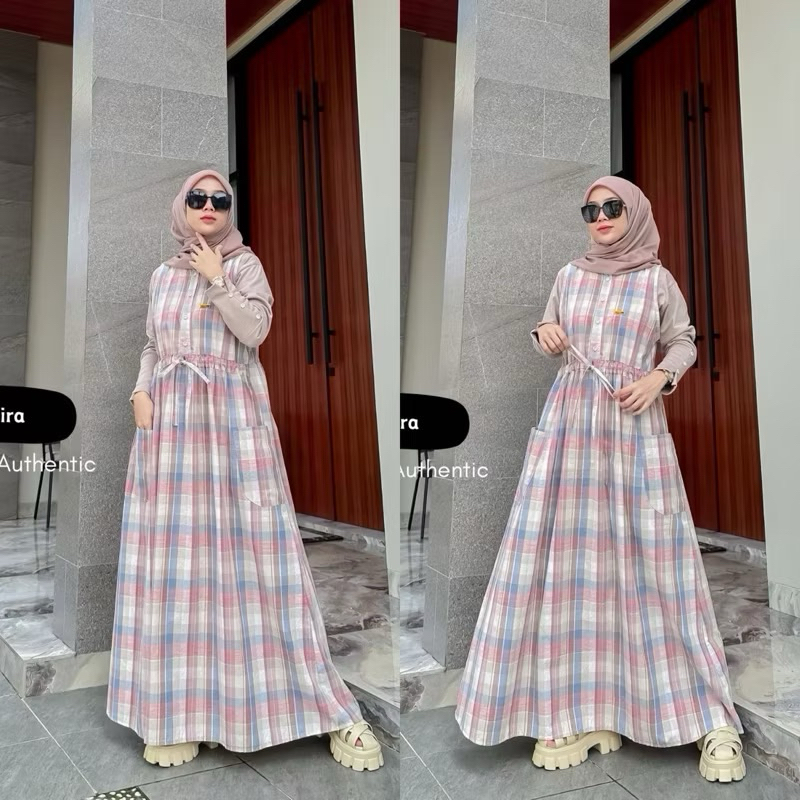 GAMIS CHATIFA + OTHER/ DRESS CHATIFA ORI