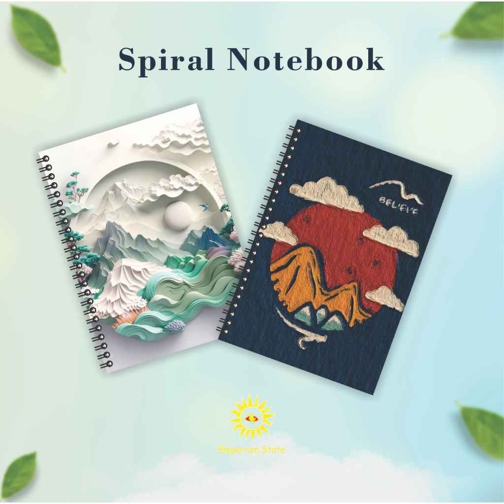 

A5 Notepad Spiral/ A5 Notebook Buku Tulis Spiral