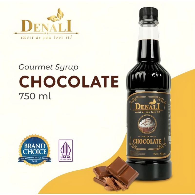 

Denali Flavor Syrup Chocolate 750ml