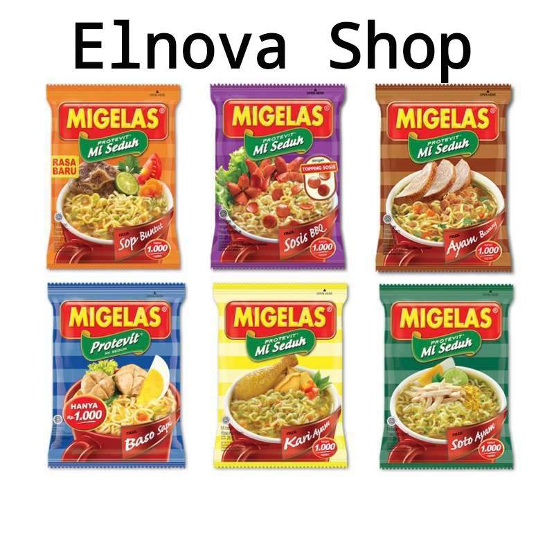 

MiGelas Sachet 30 Gr isi 15 pcs terlaris termurah
