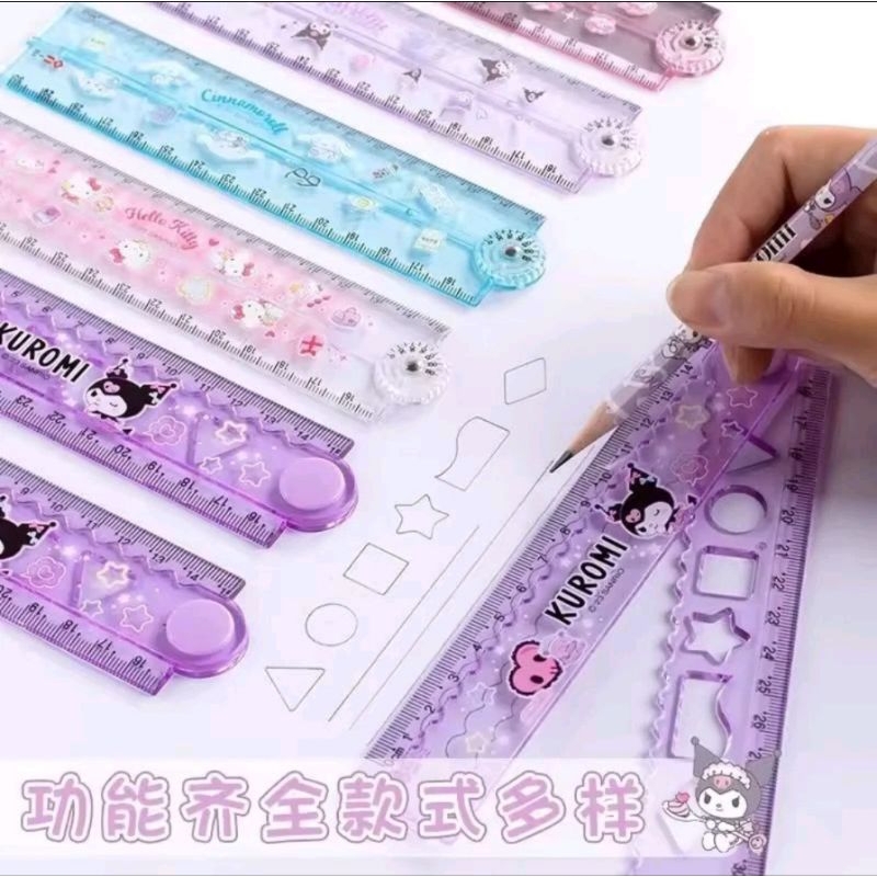 

penggaris lipat sanrio 30cm