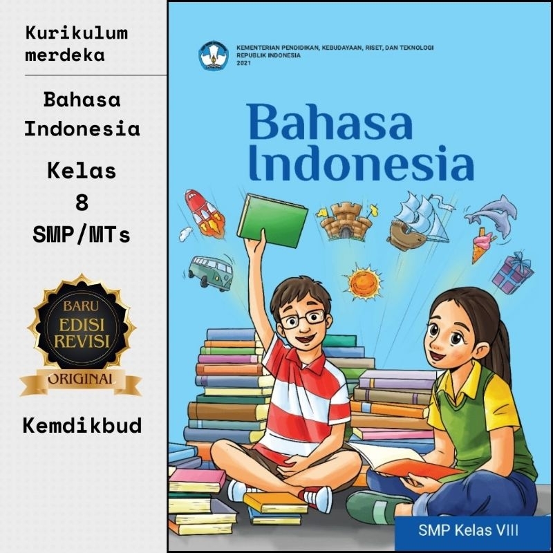 Buku Paket Bahasa Indonesia Kelas 8 SMP/MTs Kurikulum Merdeka