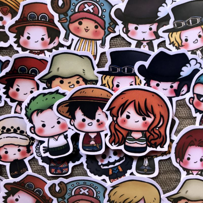 

<anime sticker>15 pcs one piece sticker, sticker one piece, sticker luffy, sticker roronoa zoro, sticker aesthetic, sticker murah, sticker lucu, sticker unik