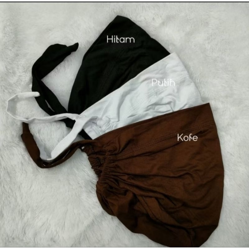 CIPUT KAOS RAYON PREMIUM / CIPUT TALI BELAKANG/ CIPUT TALI MURAH