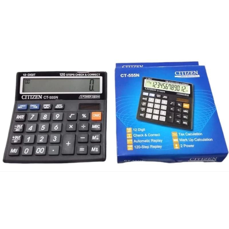 

KALKULATOR CT-555N CHECK & CORRECT