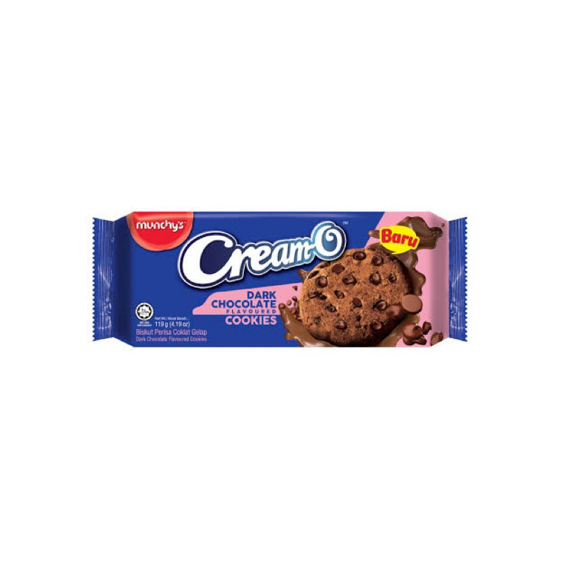 

Munchys cream o dark chocolate cookies 119gr