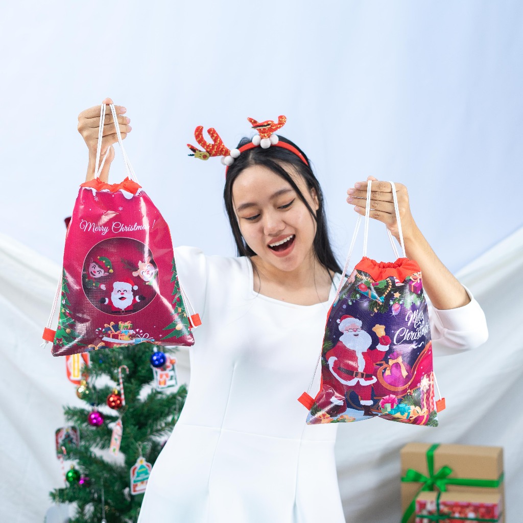 

RANSEL SERUT NATAL READY STOK LANGSUNG KIRIM BISA BELI SATUAN