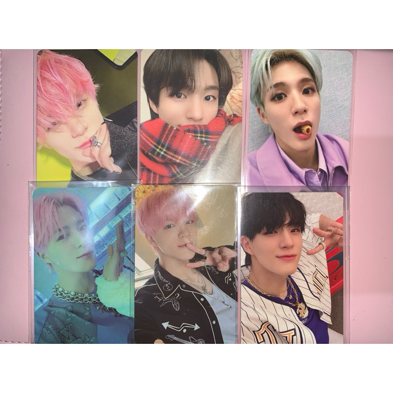 JENO PC PHOTOCARD OFFICIAL NCT DREAM OFC GLITCH MODE GLIMO SELIMUT PINK CHRISTMAS NATION 2023 GOLDEN