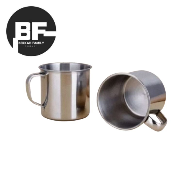 MUG / GELAS 8CM  / CANGKIR KOPI STAINLESS 7 CM