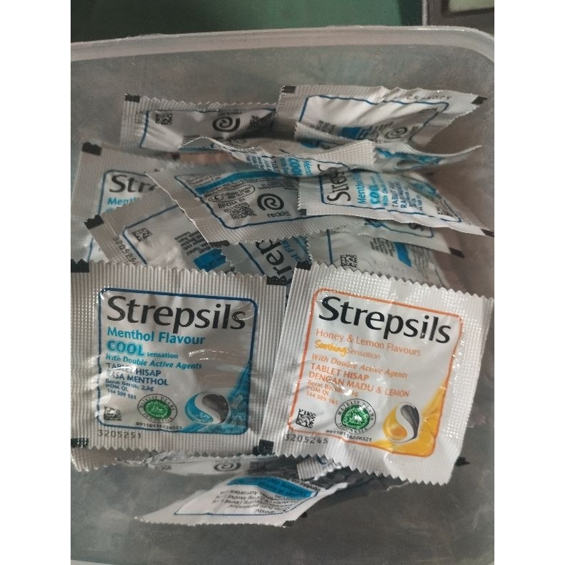 

PERMEN STREPSIL RASA MADU LEMON & MENTHOL 2,6gr