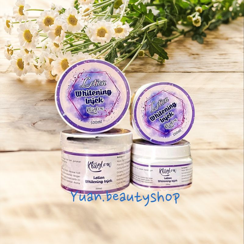 KfsGlow Lotion Injeksi Whitening 250gr