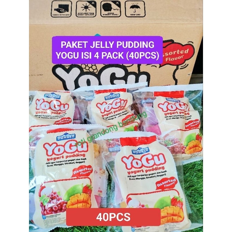 

YOGU jelly AGAR Paket ISI 4 PACK (40pcs)