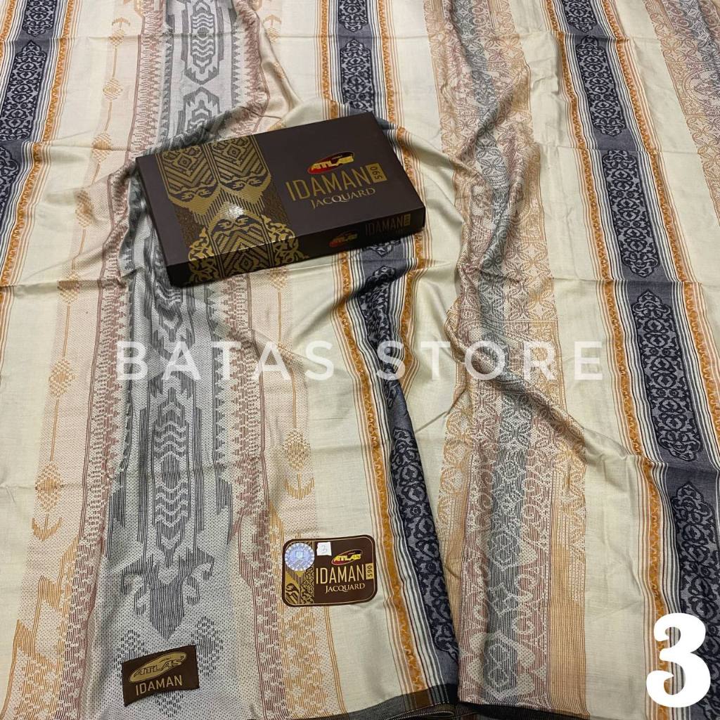 SARUNG ATLAS IDAMAN JAQUARD 590 SARUNG ATLAS SONGKET JAQUARD