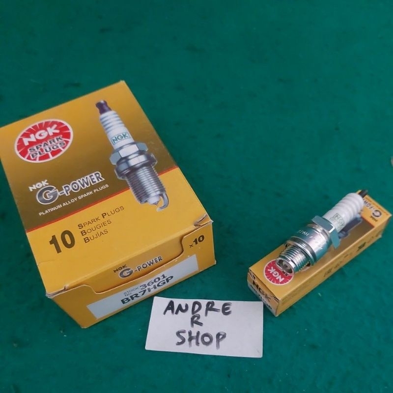 BUSI NGK G POWER BR7HGP PLATINUM 2T DRAT PENDEK FIZR RXKING DLL