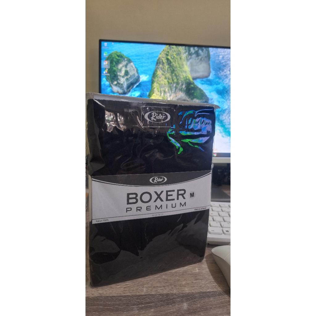 Boxer Rider Premium R812BHT ISI 1 Bokser Celana Pendek Pria