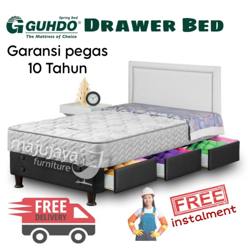 Kasur Springbed Laci Guhdo Drawer Bed