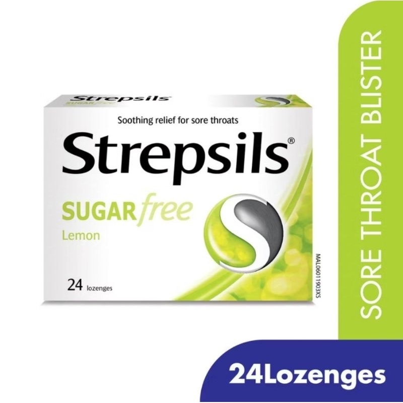 

Strepsils Sugar Free Lemon