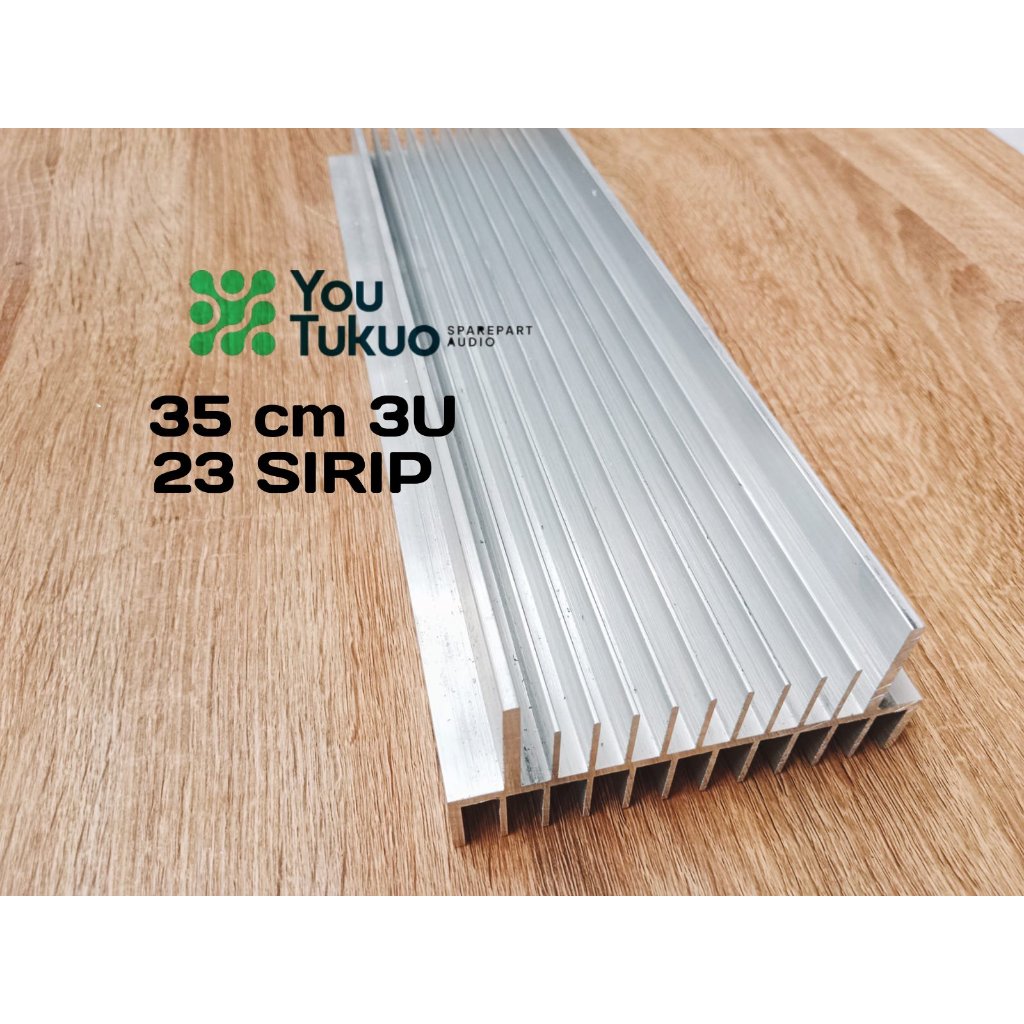 HS 3U 35CM PENDINGIN 23 SIRIP HEATSINK BUILT UP
